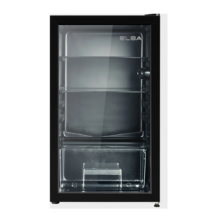 ثلاجه البا 91 لتر 83 سم 2 رف 1 صندوق / اسود - ELBA G91 B