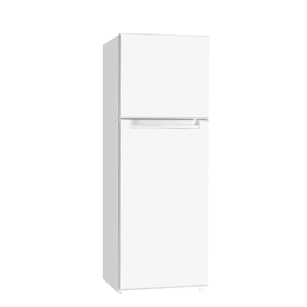 ثلاجه البا بابين 256 لتر نوفروست / ابيض - ELBA-334WW