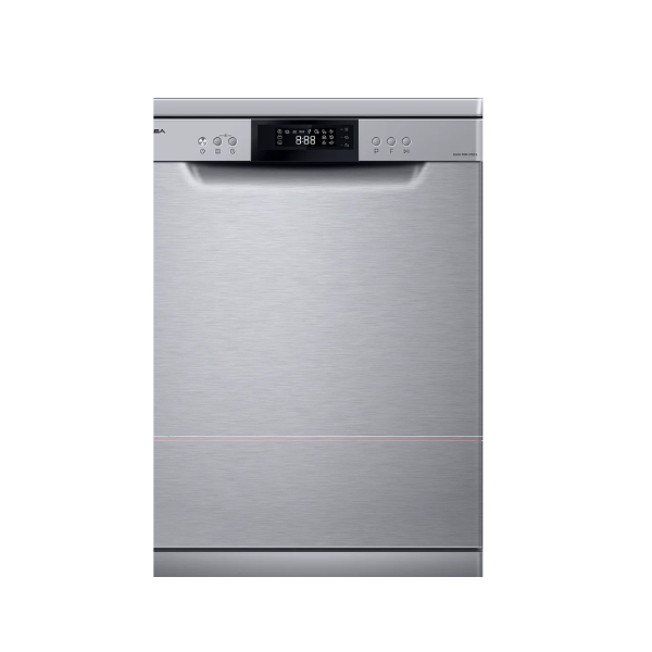 غسالة صحون البا 8 برامج 14 مكان ستانلس ستيل / فضى - ELBA 1881-1