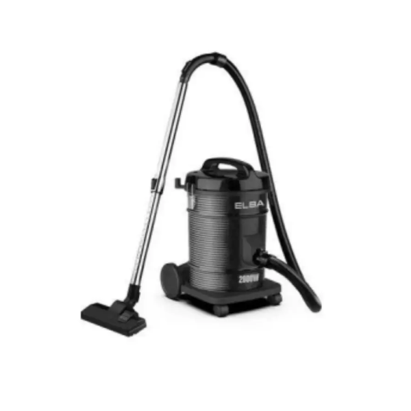 مكنسه كهربائي برميل البا 21 لتر 2000 وات / اسود - ELBA VD-2000-B مكنسه كهربائي برميل البا 21 لتر 2000 وات / اسود - ELBA VD-2000-B