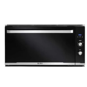 فرن بلت ان البا غاز 90 سم 87 لتر مروحة توزيع وشوايه / ايطالى - AS ELIO 910 G